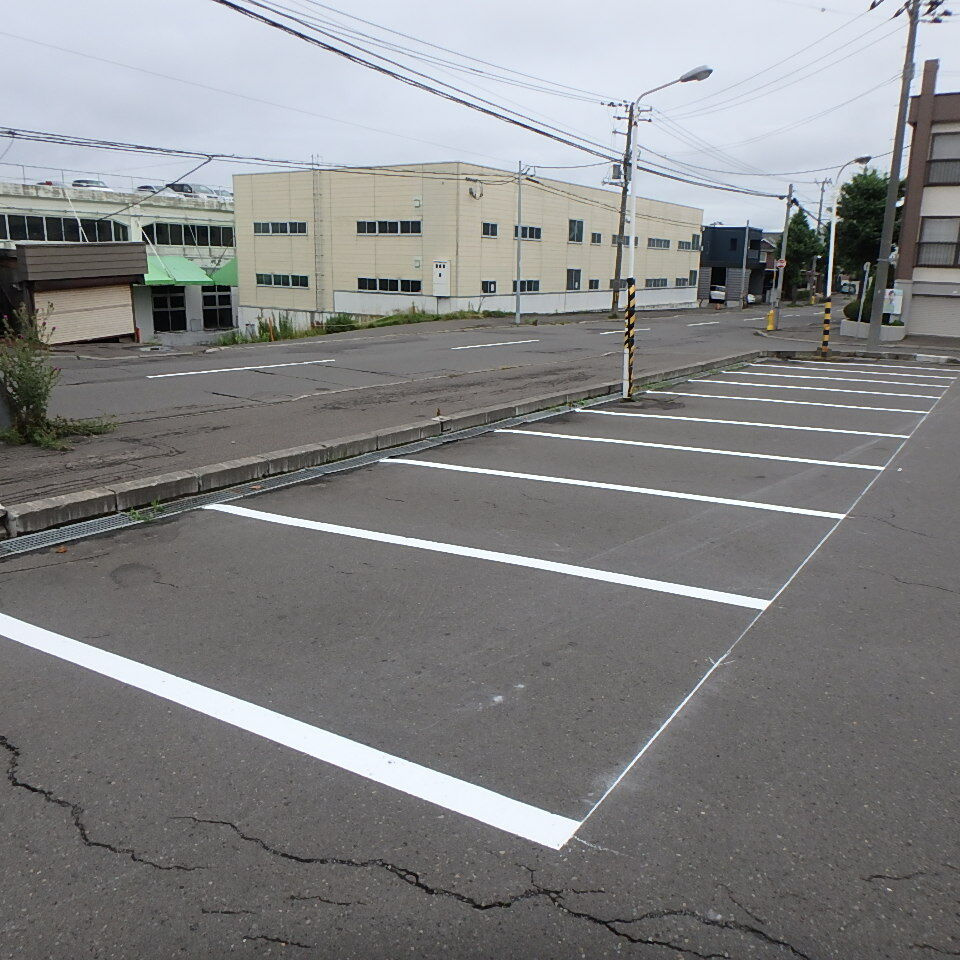 ダイソー白石店駐車スペース施工後